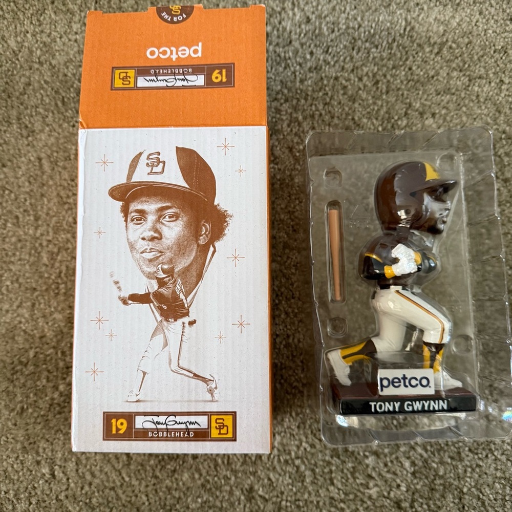 Tony Gwynn San Diego Padres Bobblehead with Box